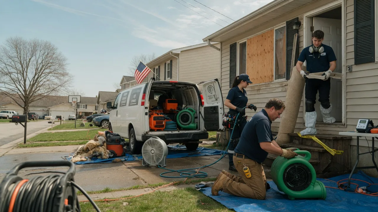 Water Damage Restoration in Hutchinson, KS near me
